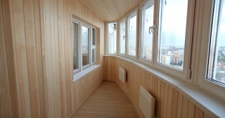 Внутренняя отделка лоджии Зеленодольск, цена от 208 руб. м2